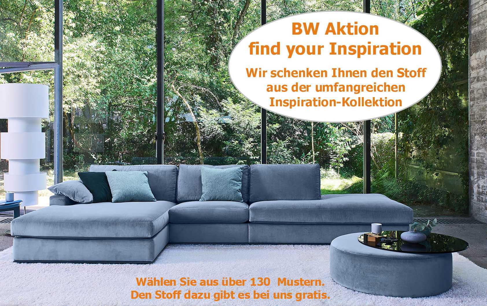 BW Aktion Inspiration, Stoff gratis.